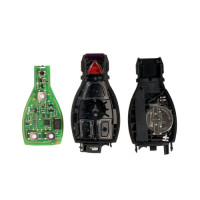 Xhorse VVDI BE Key Pro Improved Version with Smart Key Shell 4 Button for Mercedes Benz Complete Key Packag